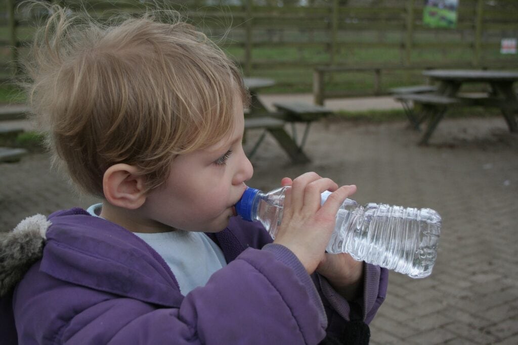 Child Drinking Water | South Downs Water