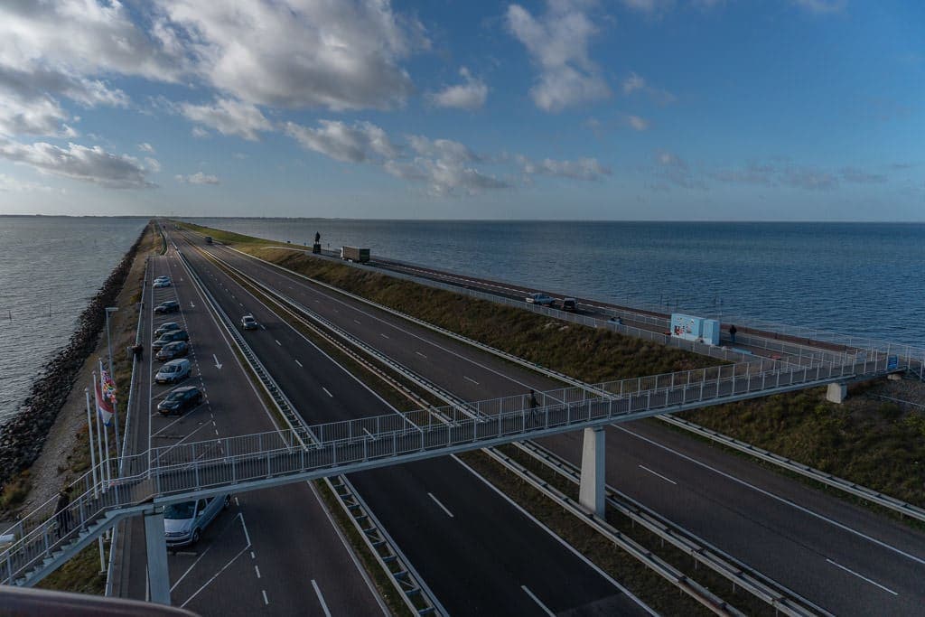 highway in holland on road trip from amsterdam