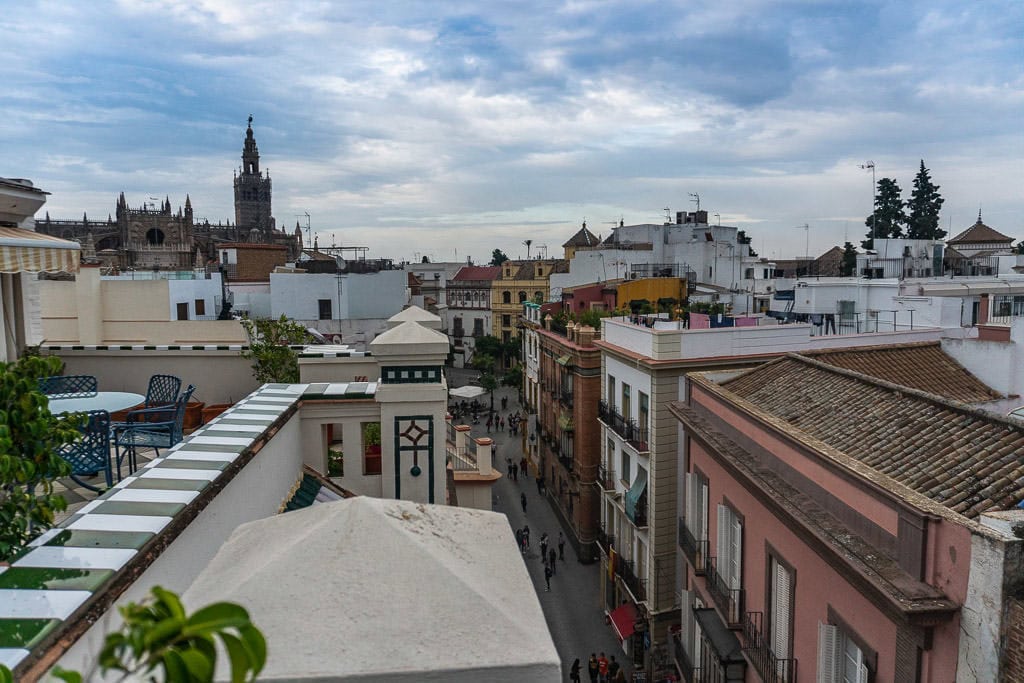 views above sevilla spain