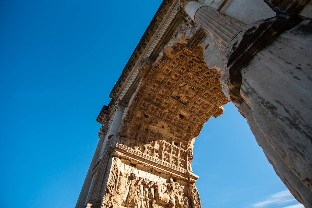 first trip to Rome Italy - Roman Forum