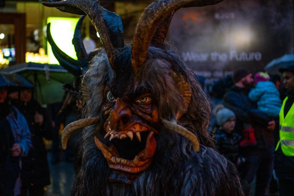 demon from munich krampus run