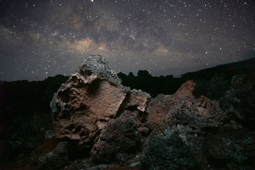 mauna kea stargazing and volcanic rock