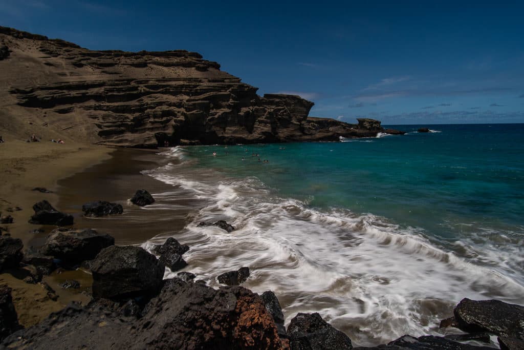 Papakolea Green Sand Beach Big Island Hawaii