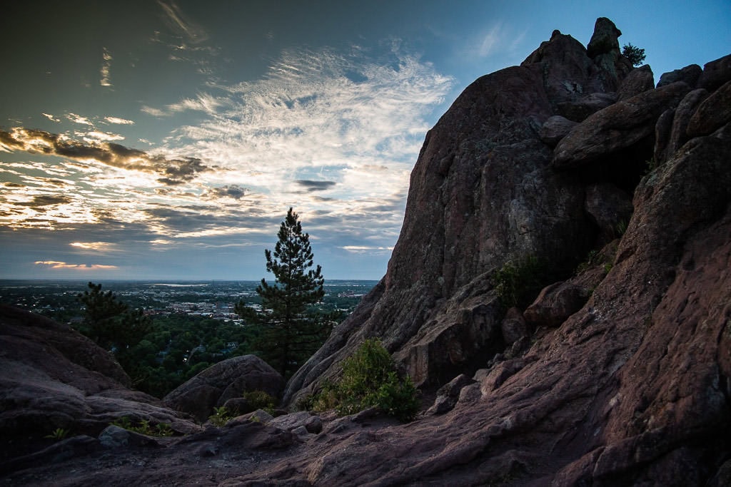 boulder getaway hike to settler's park