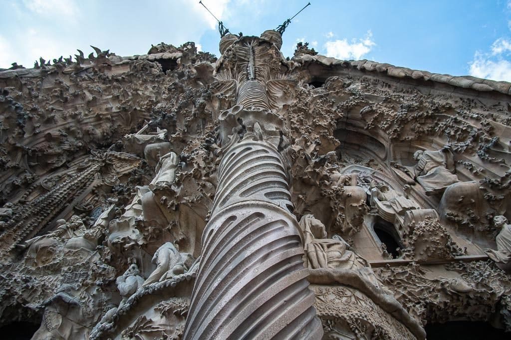 barcelona layover - sagrada familia