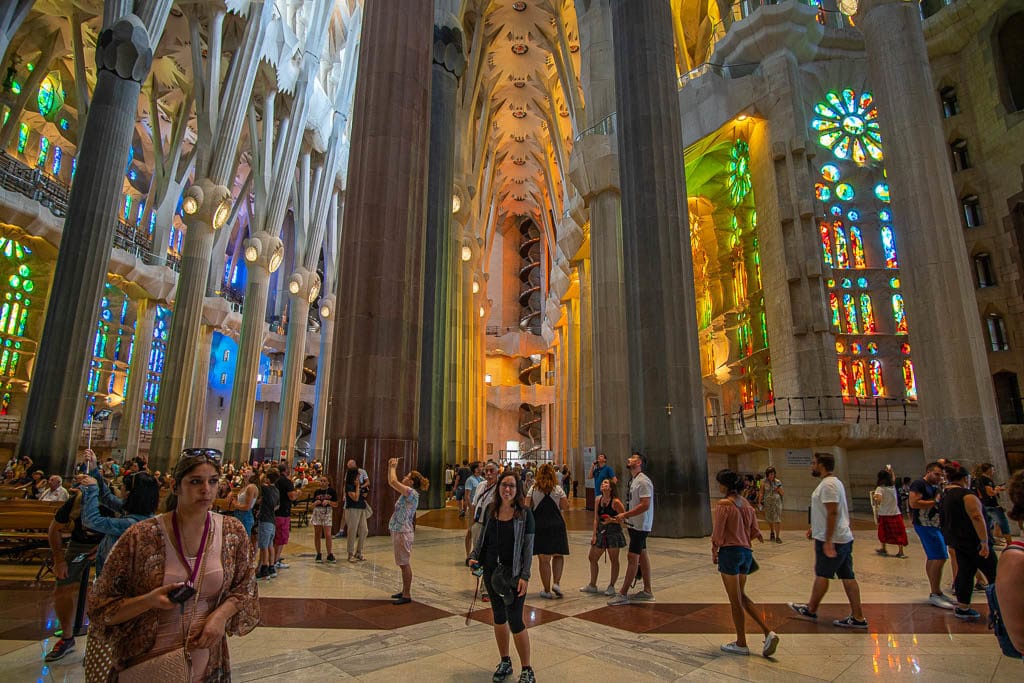 barcelona layover - sagrada familia