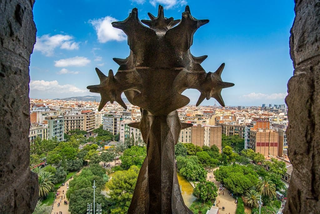 barcelona layover - sagrada familia