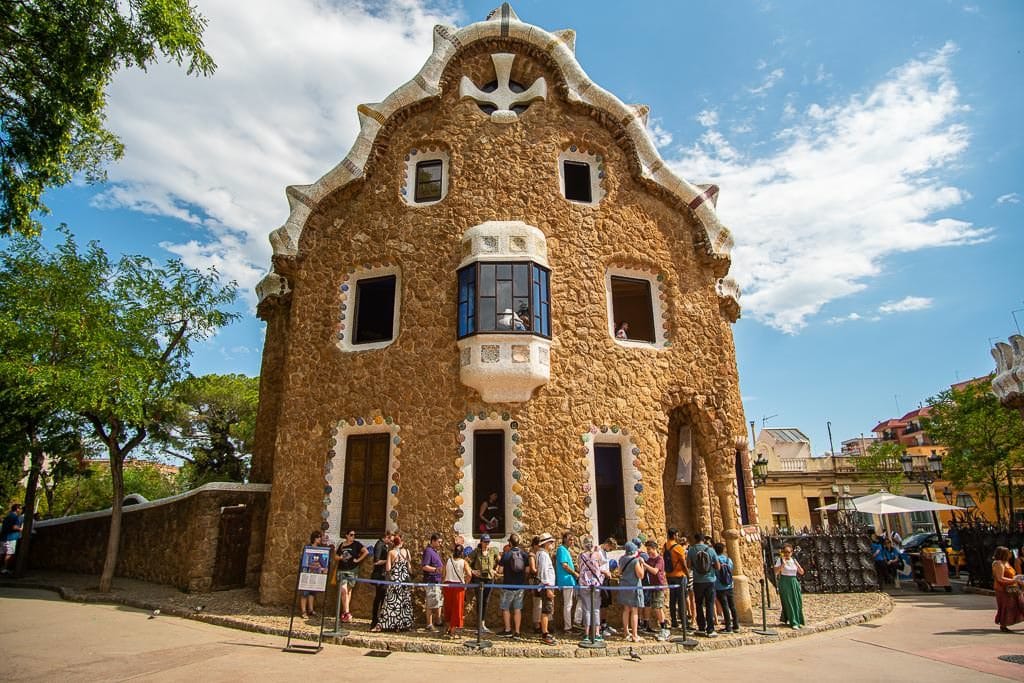 barcelona layover - park guell