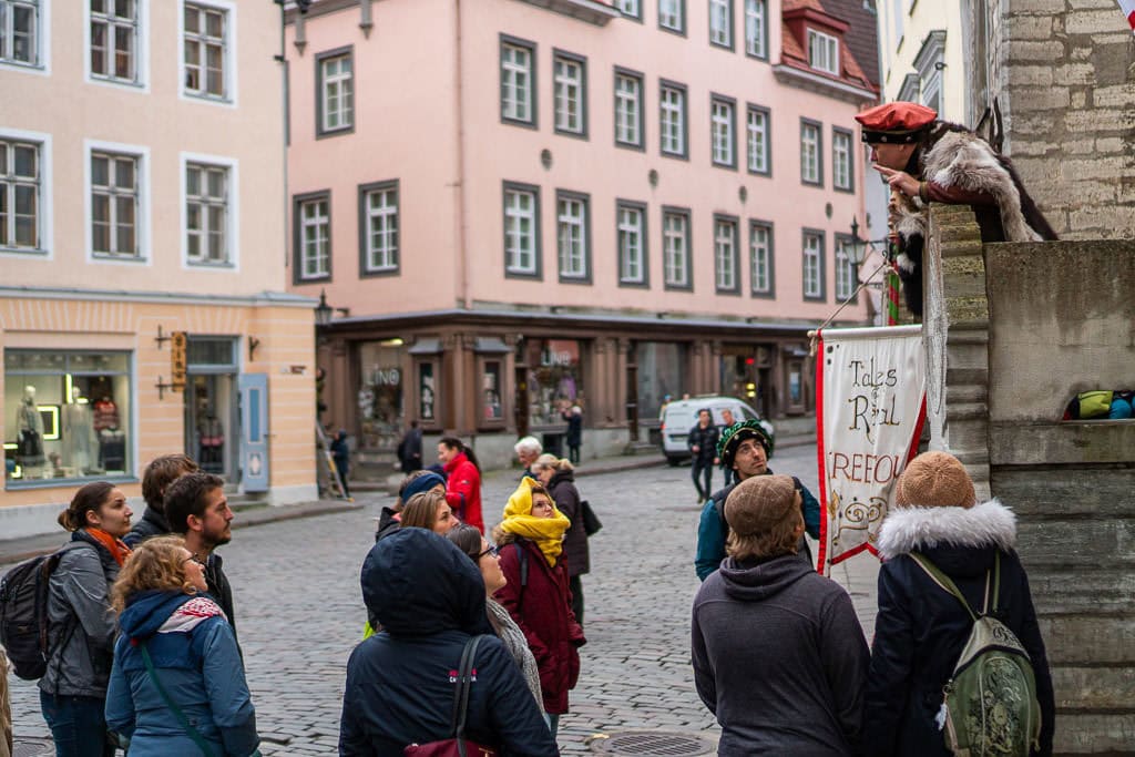 Free walking tour of Tallinn, Estonia with Tales of Reval