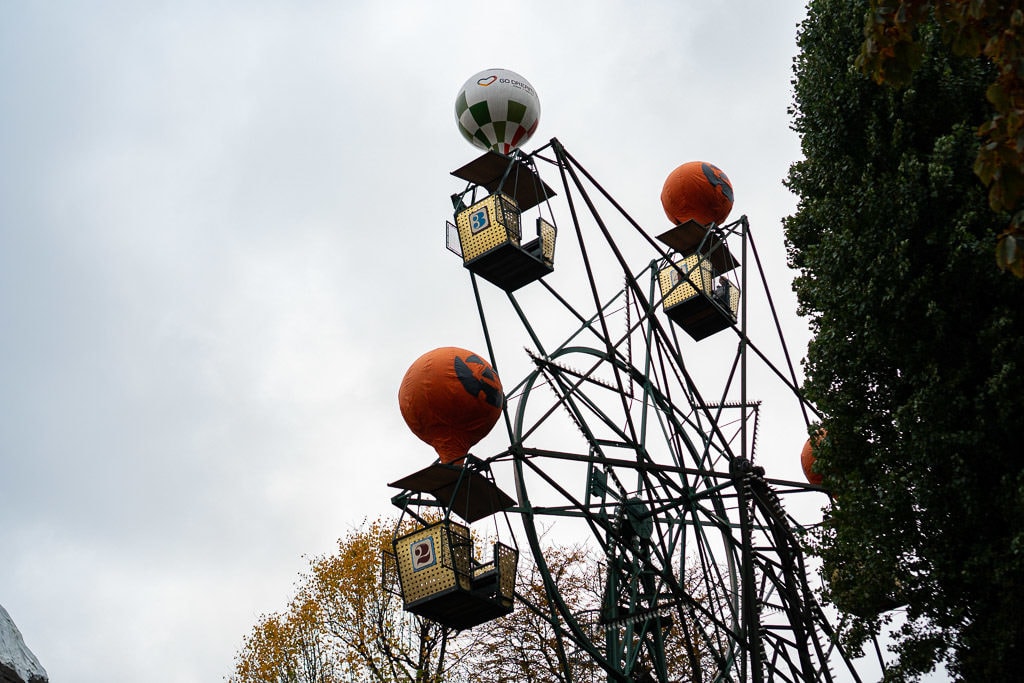 date day to tivoli gardens at halloween