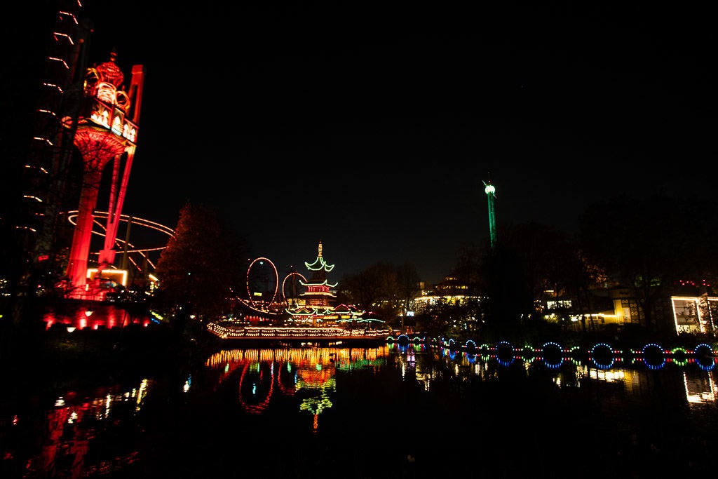 date day to tivoli gardens at halloween