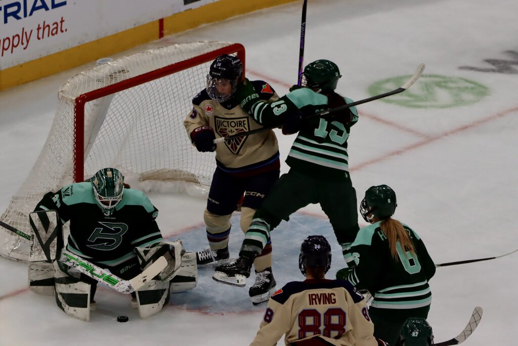 Boston Fleet vs Montreal Victoire at TD Garden on 4/11/2026