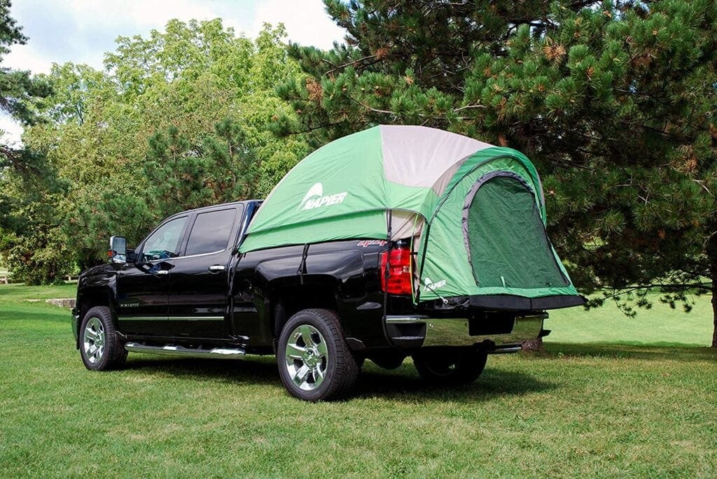 Truck bed tent