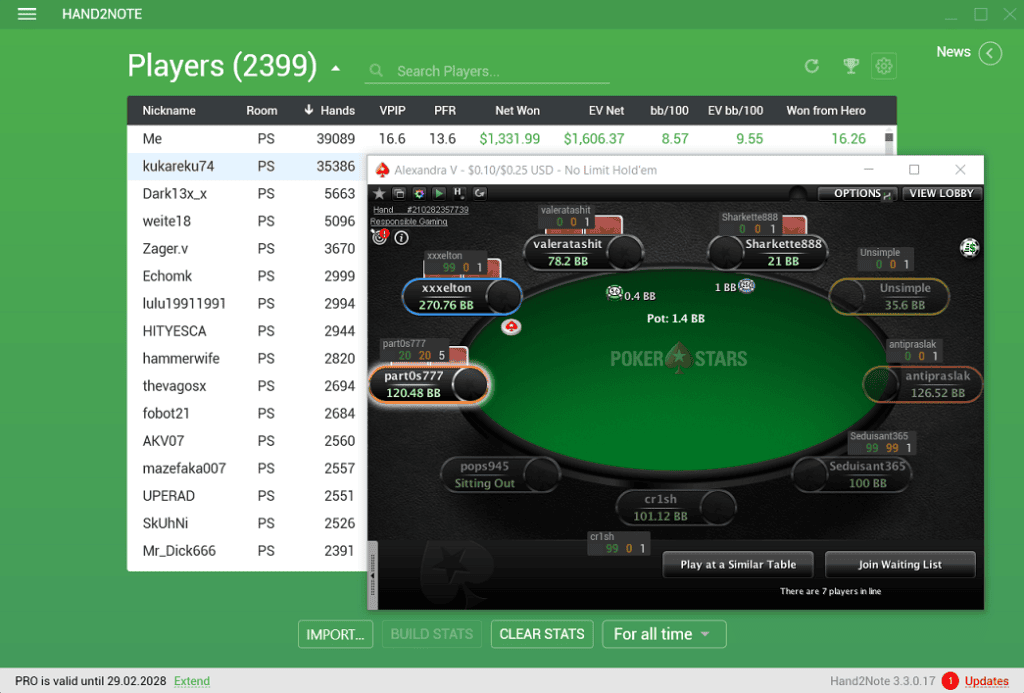 hand2note pokerstars