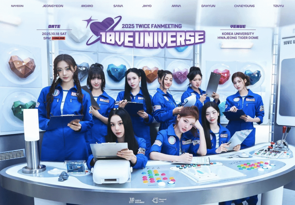 Rayakan 10 Tahun, TWICE Siap Gelar Fan Meeting ’10VE UNIVERSE’