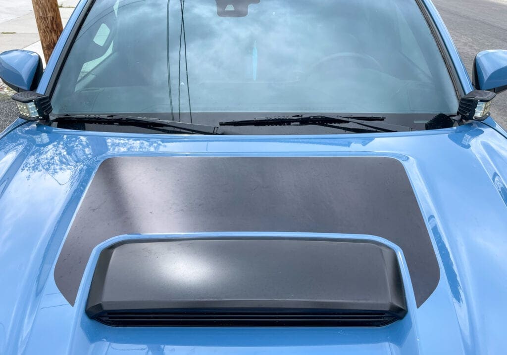 Tacoma TRD Pro Hood Bulge Glare Sticker