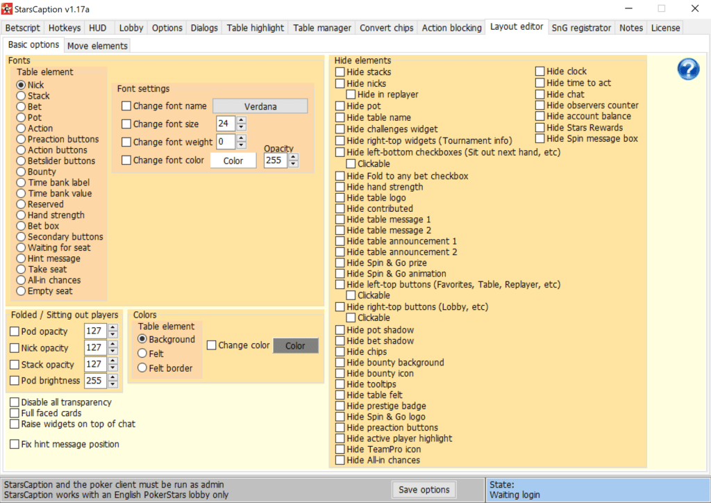 Starscaption Layout Editor