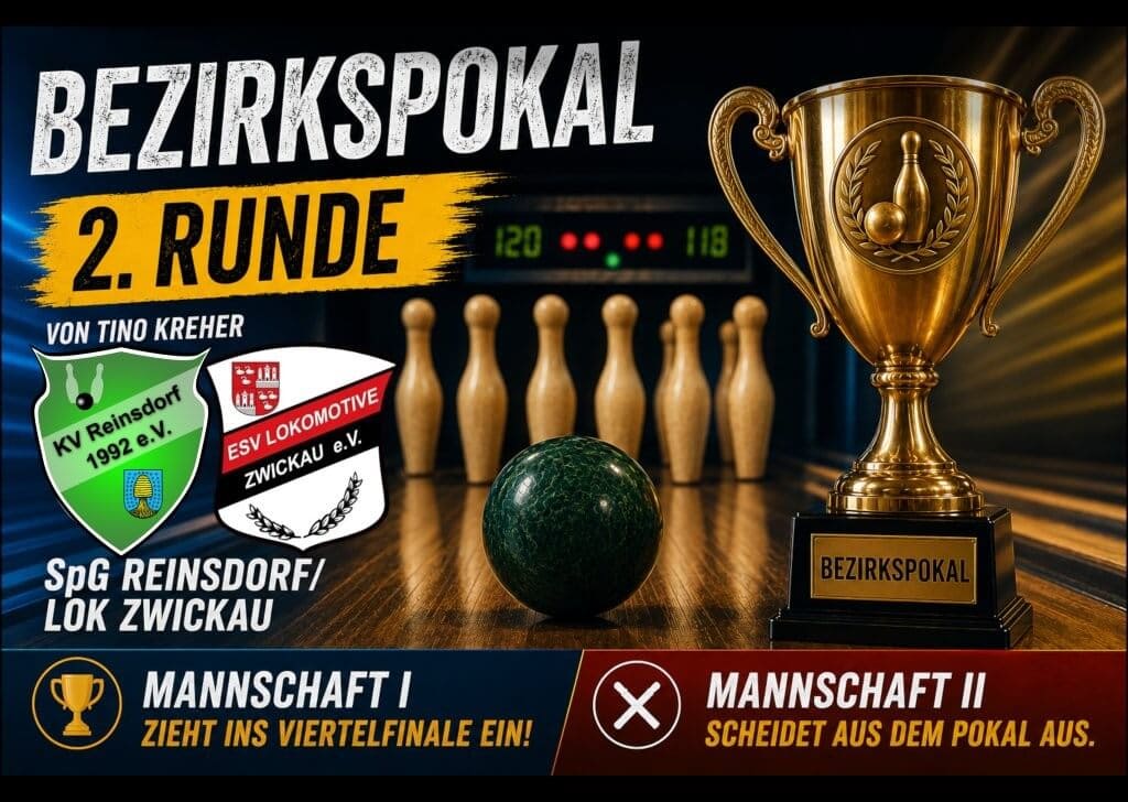 Bezirkspokal 2026 - 2.Runde - 1.&2. Mannschaft