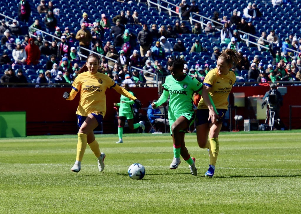 Boston Legacy FC VS. Utah Royals FC at Gillette Stadium on 3/28/2026