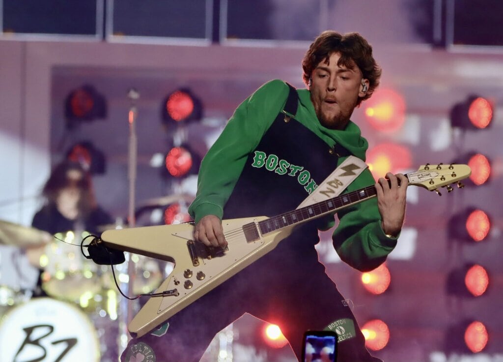 Bailey Zimmerman at TD Garden in Boston, Massachusetts on March 5, 2026.