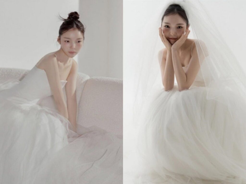 Park Jin Joo Tampil Memesona dengan Gaun Pengantin