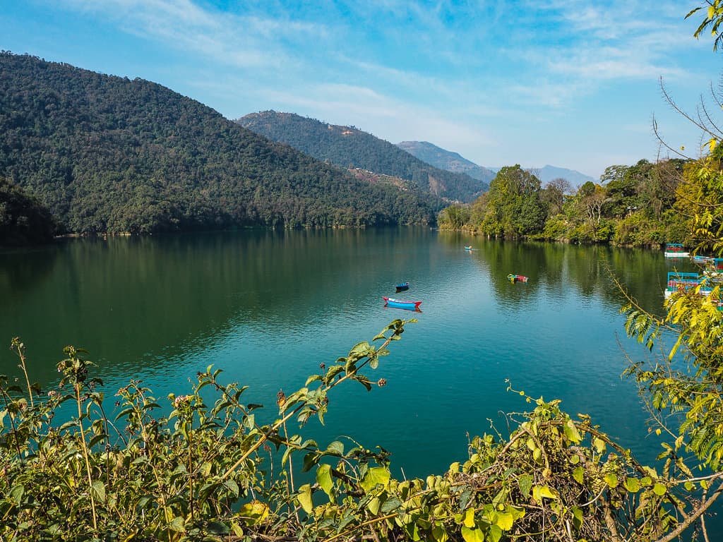 Phewa Lake, Pokhara, Nepal