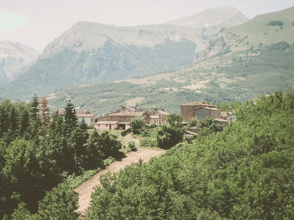 Staying in an agriturismo in Italy.