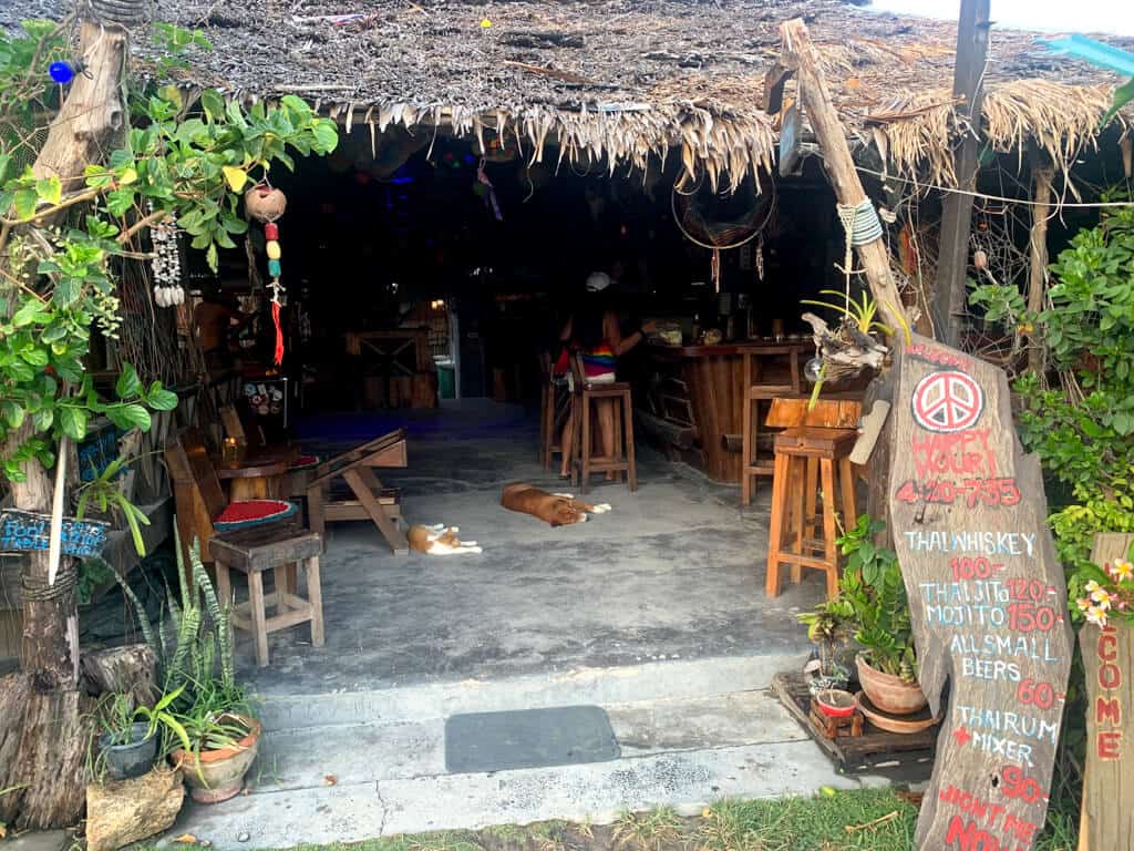 Bars and restaurants on Walking Street, Koh Lipe
