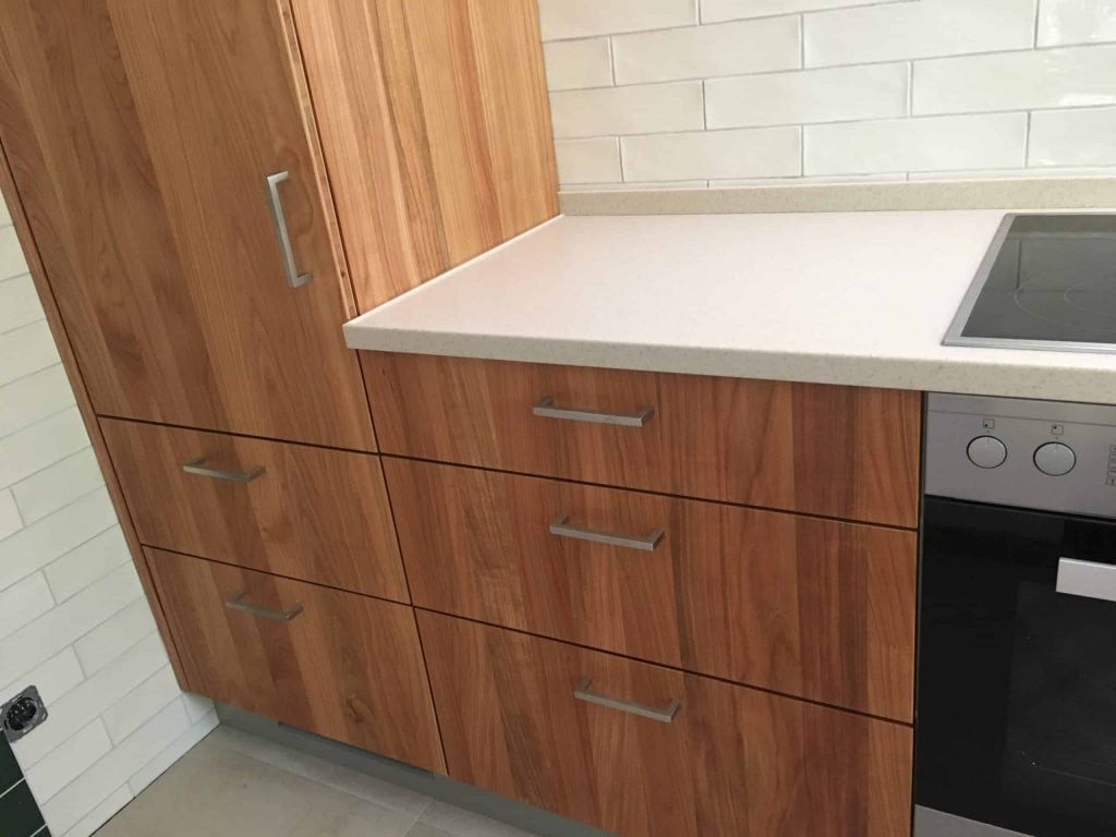 Schreinerküche Massivholz Kirsche