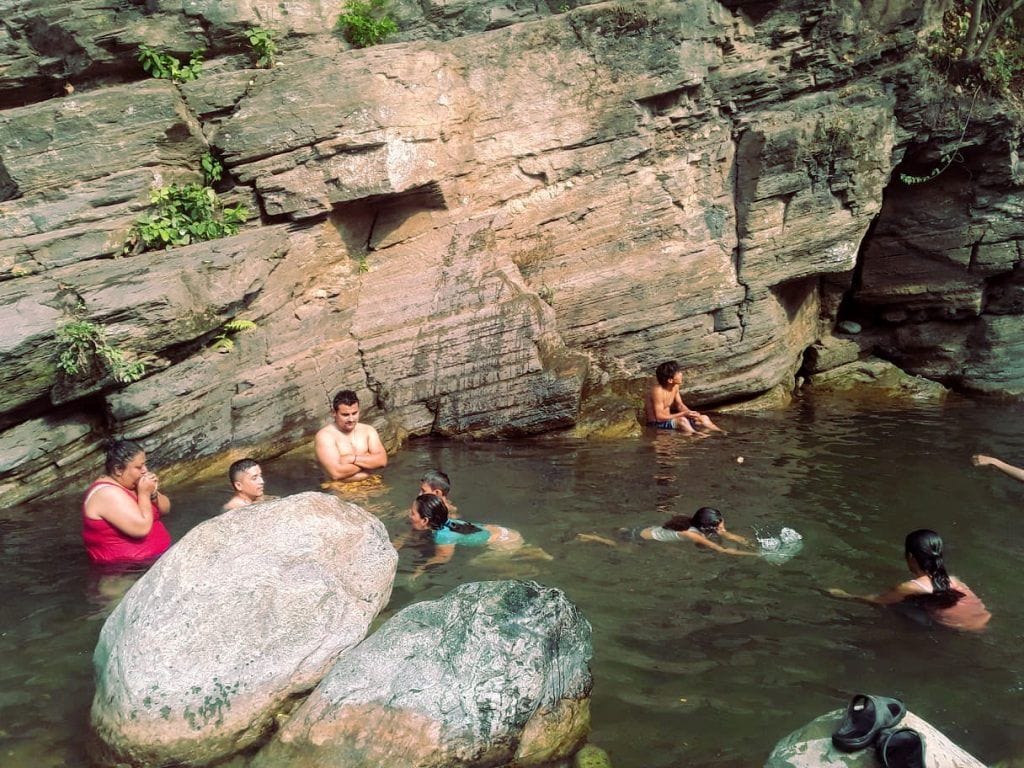 Piscina natural en el Río Hato (Puerta de Golpe)