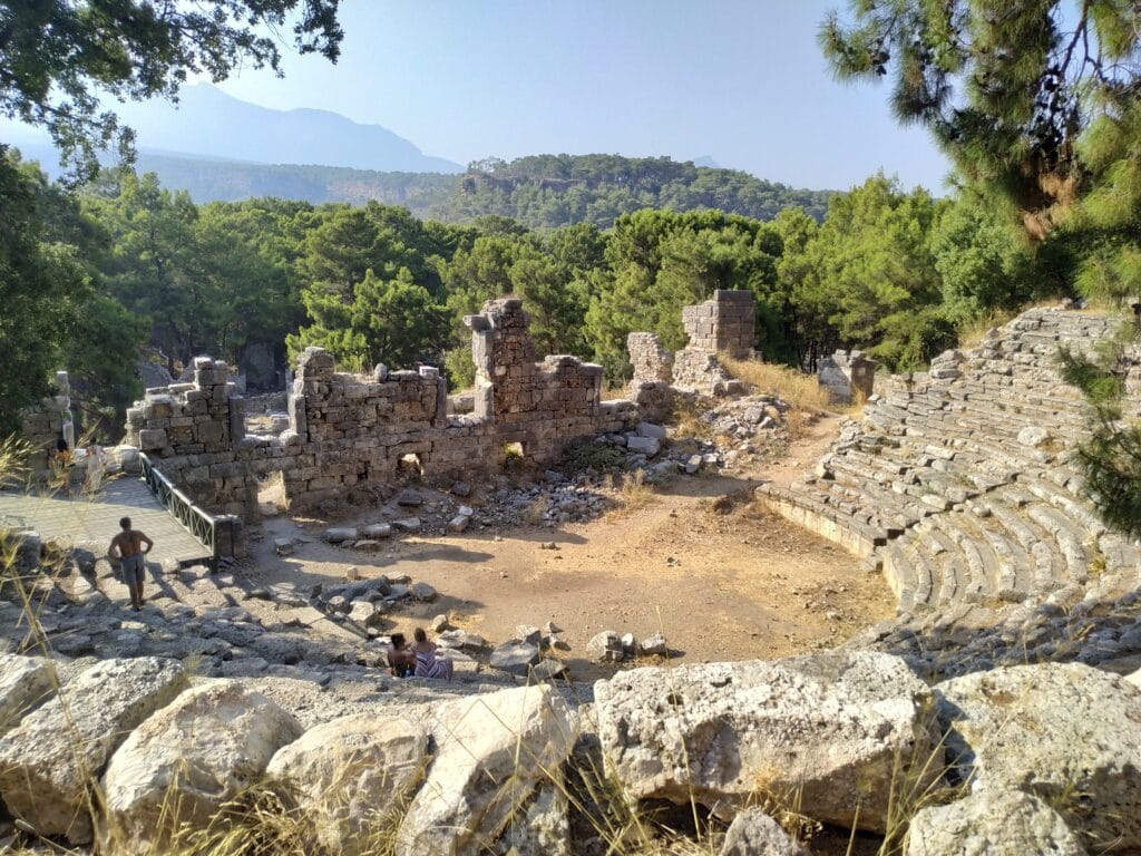 Phaselis Antik Kenti tiyatro