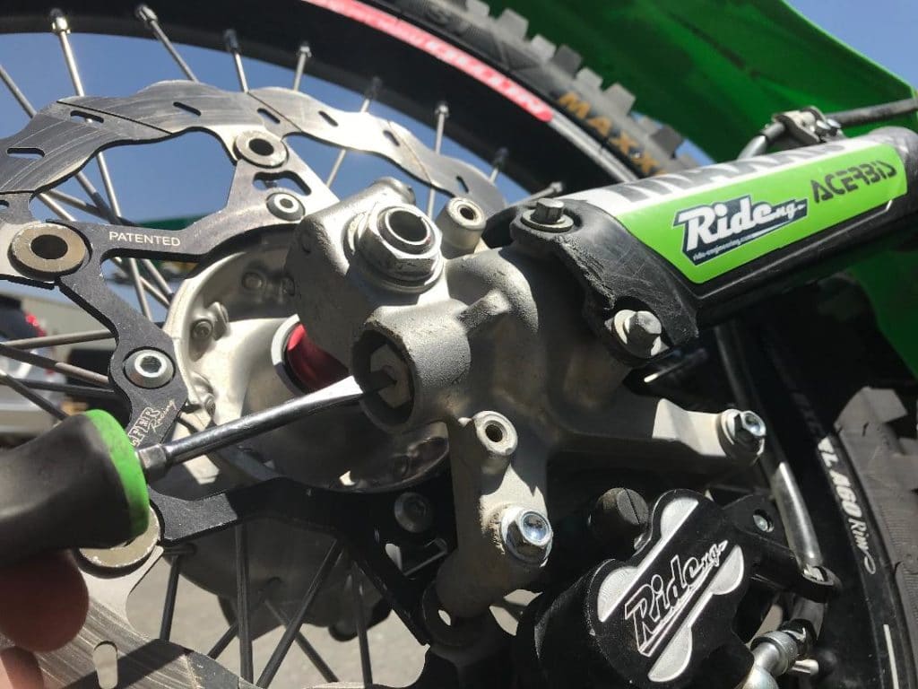 precision concepts front fork suspension rebound adjustment clicker