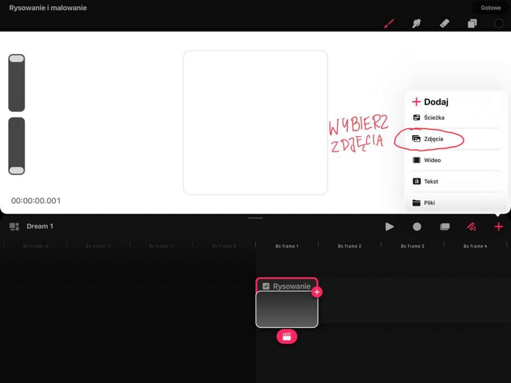 Procreate dreams jak działa