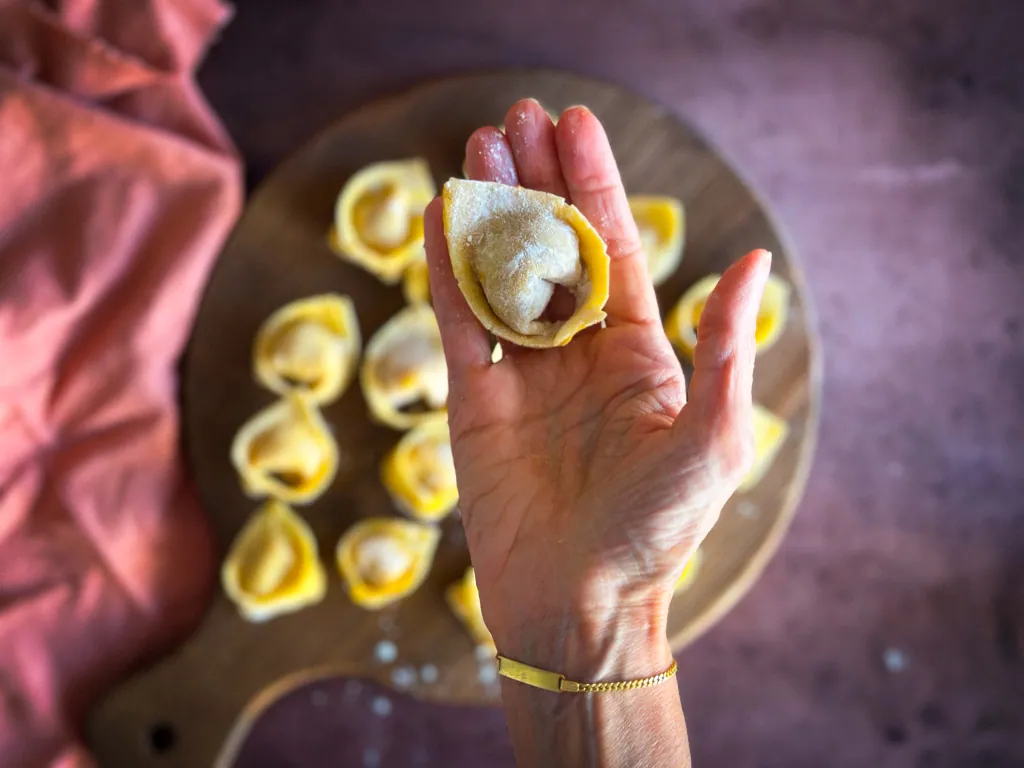 Handmade Pumpkin tortelli recipe