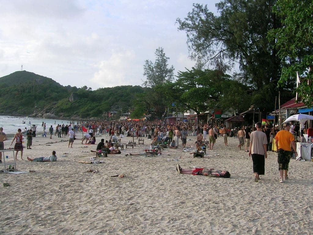 Tajland-Full moon zurka-party