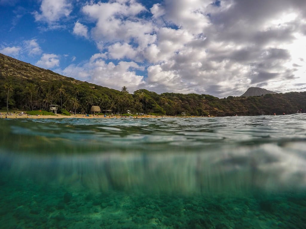 underwater photo of Snorkeling at Hanauma Bay Nature Preserve