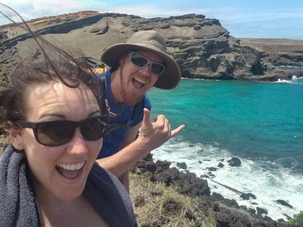 Papakolea Green Sand Beach Big Island Hawaii