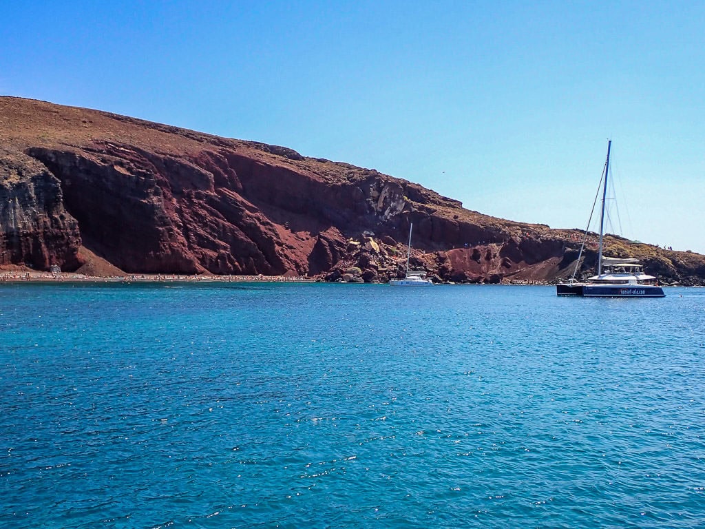 santorini sailing tour must-do santorini activity with sunset oia red beach