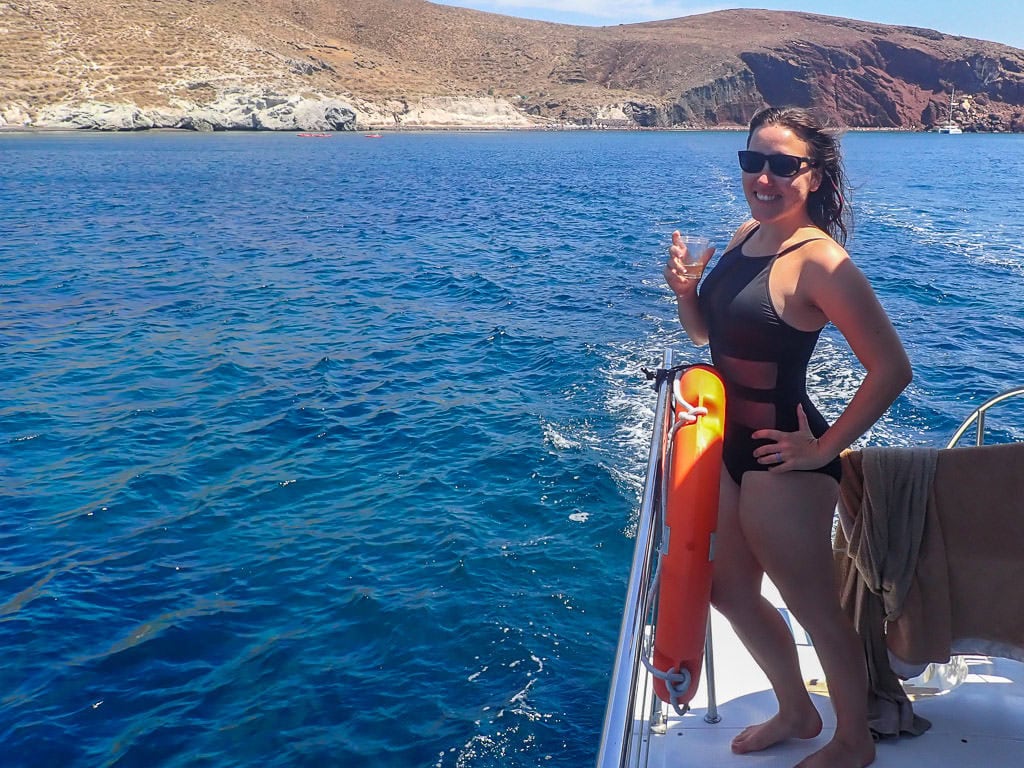 santorini sailing tour must-do santorini activitiy