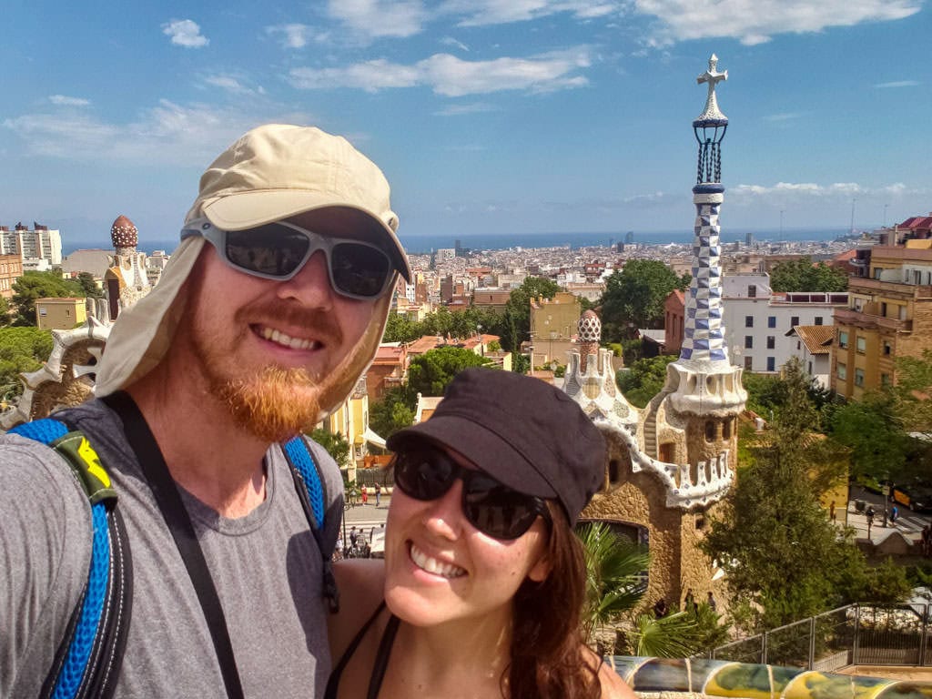 barcelona layover - park guell