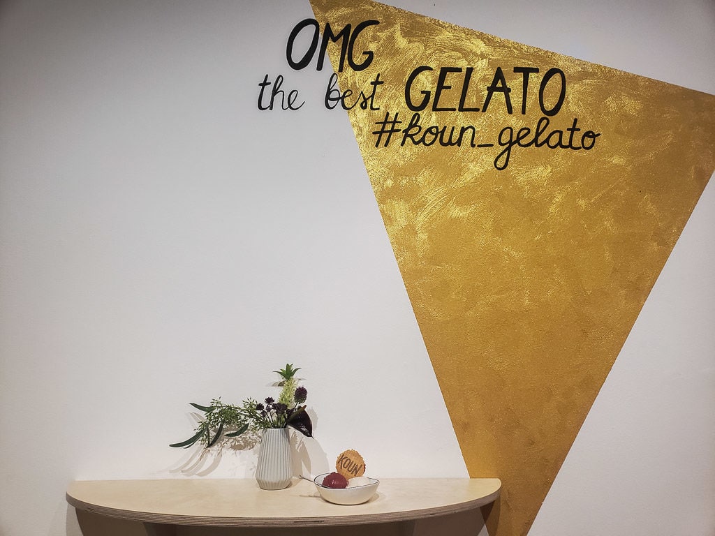 visiting bratislava - koun gelato