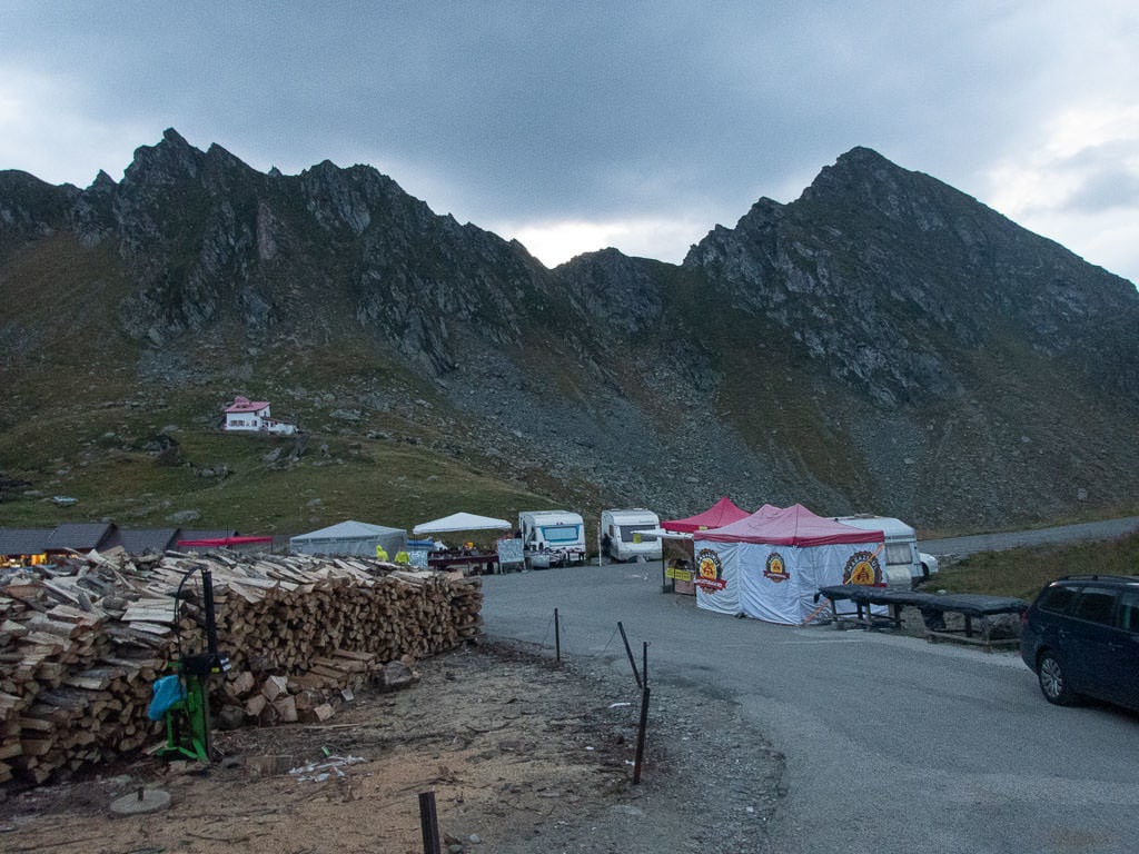 Transfagaren Highway in romania