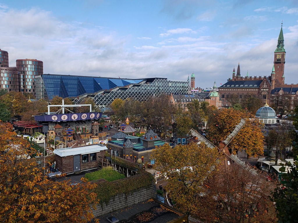 date day to tivoli gardens at halloween