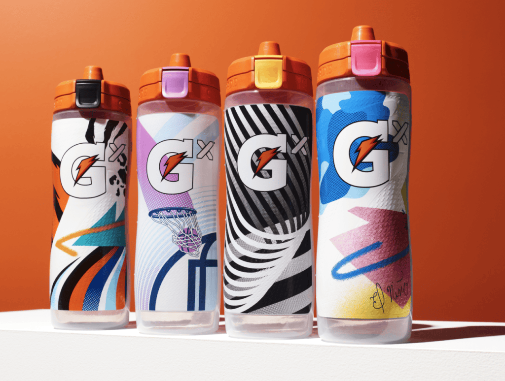 Gatorade Water Bottle Set w/ Carrier