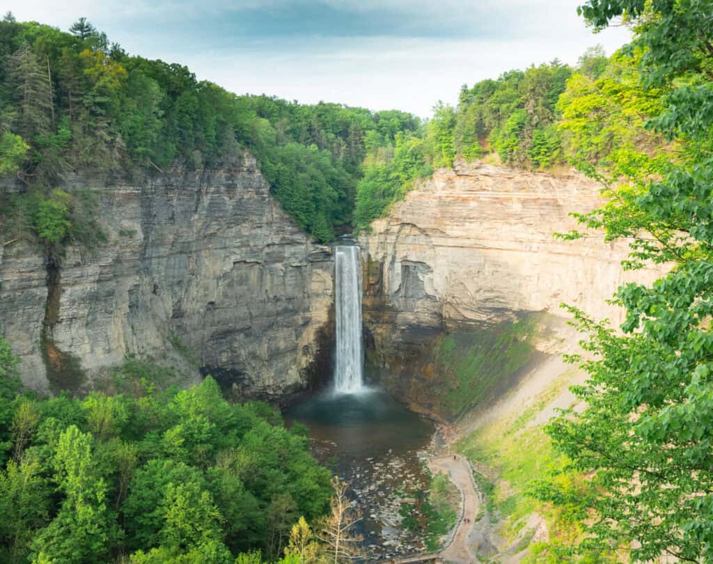 Taughannock Falls in Upstate New York