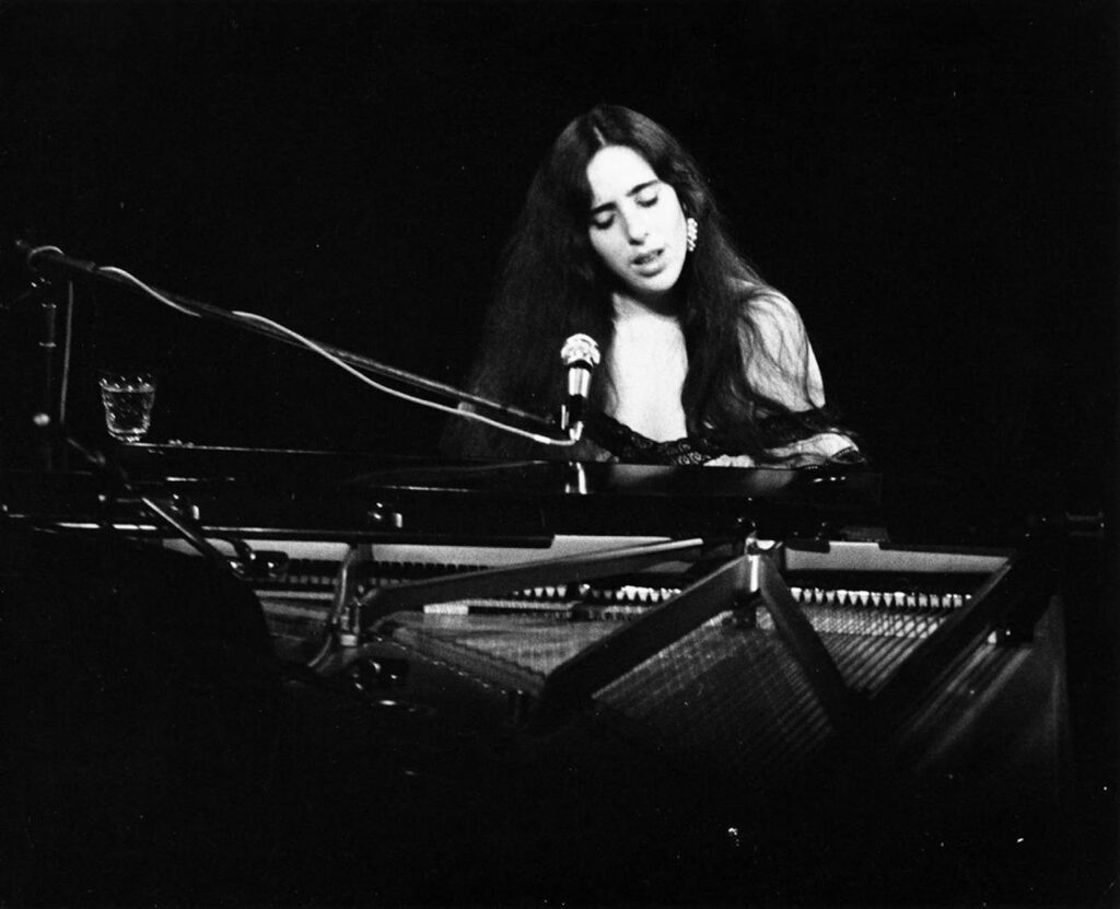 Laura Nyro at the piano Laura Nyro hard to get into and hard to get out of