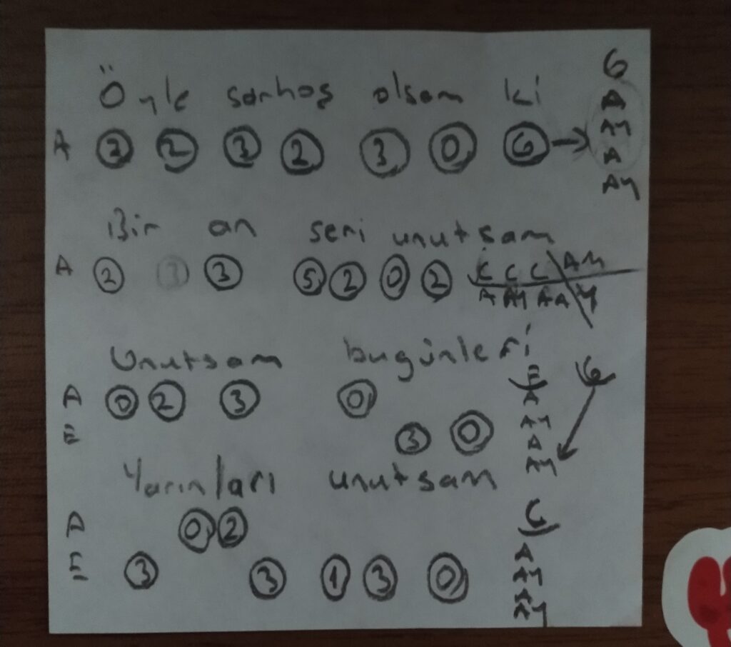 ukulele tekrar öyle sarhoş olsam ki