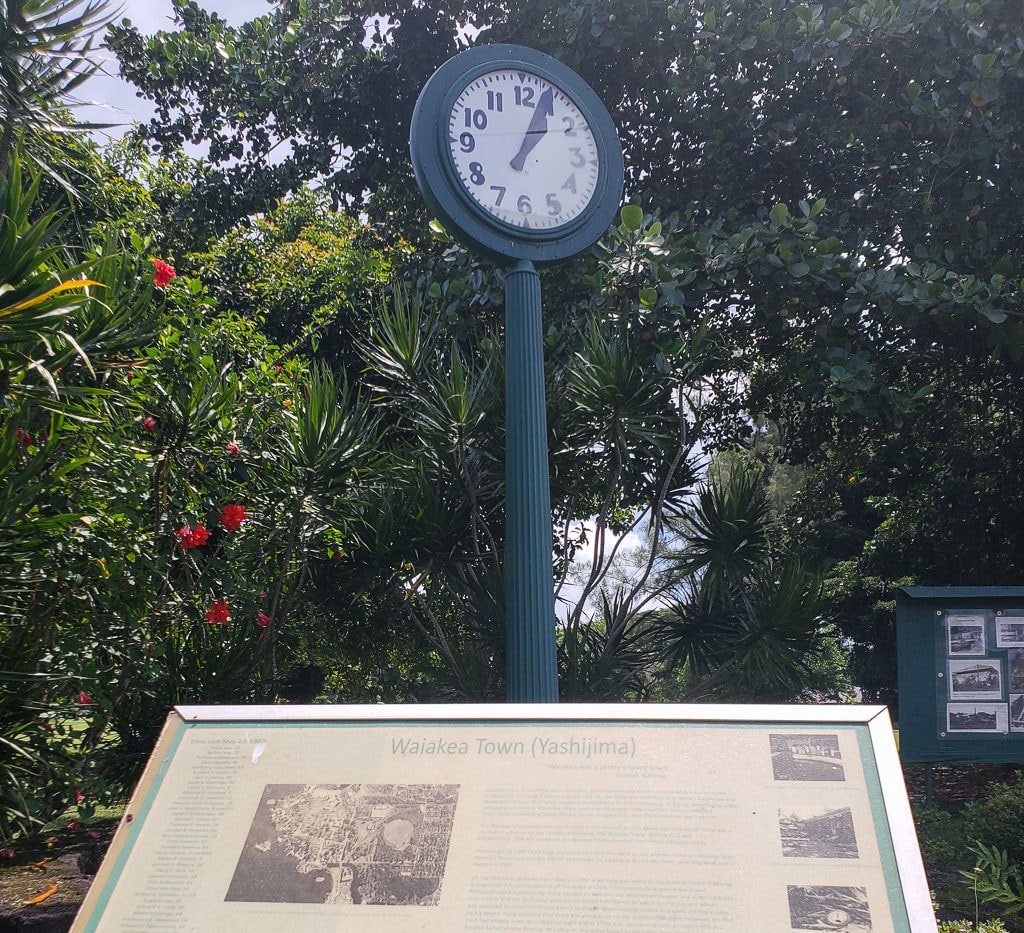 tsunami clock of doom in hilo hawaii