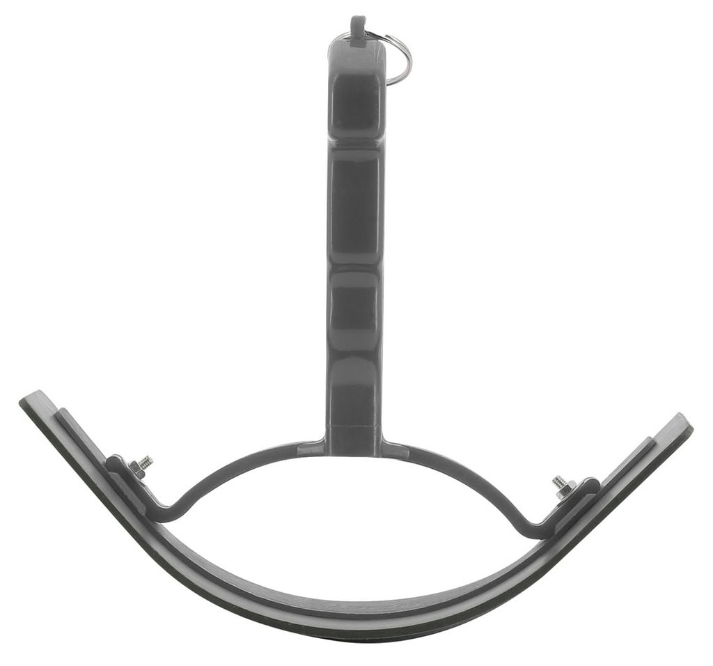 švic zakrivljeni hippotonic sivi