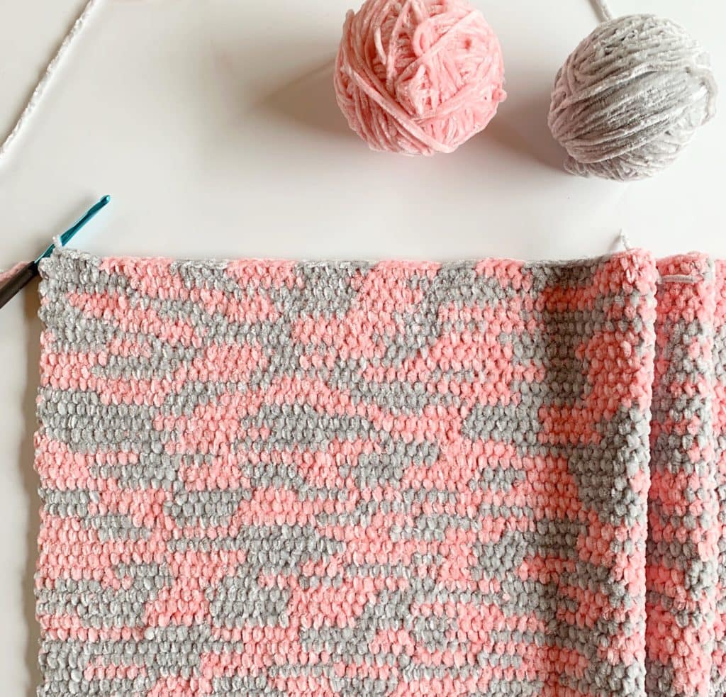 Improv Crochet Baby Blanket